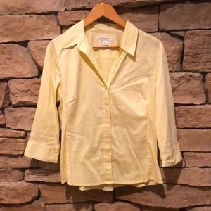 Quarter length button up shirt